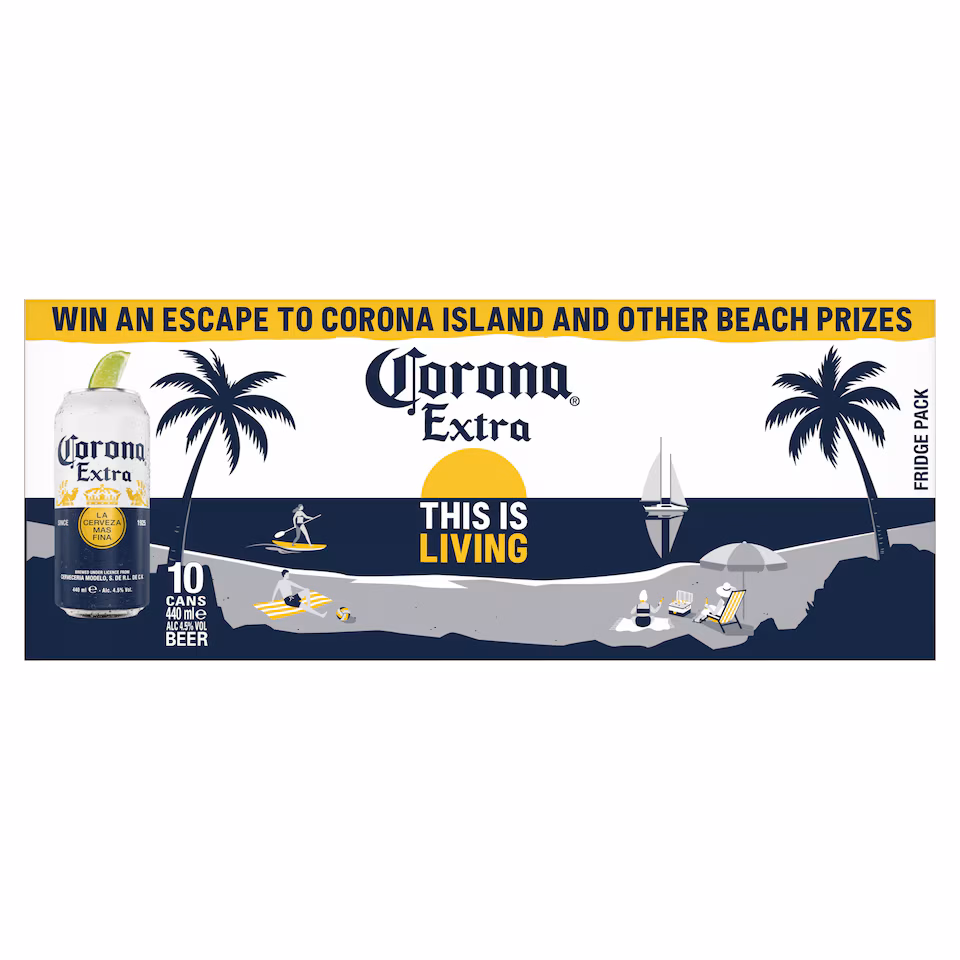 Corona Extra La Cerveza Mas Fina 10x440ml