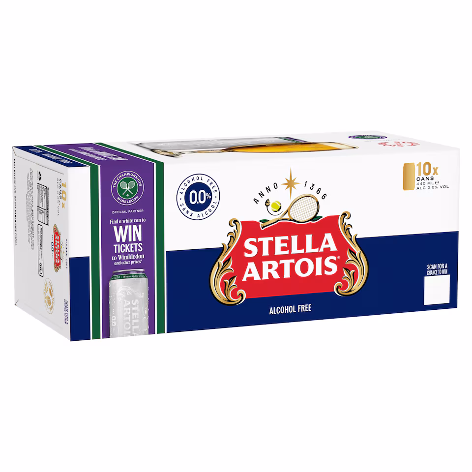 Stella Artois Belgium Alcohol Free 10x440ml