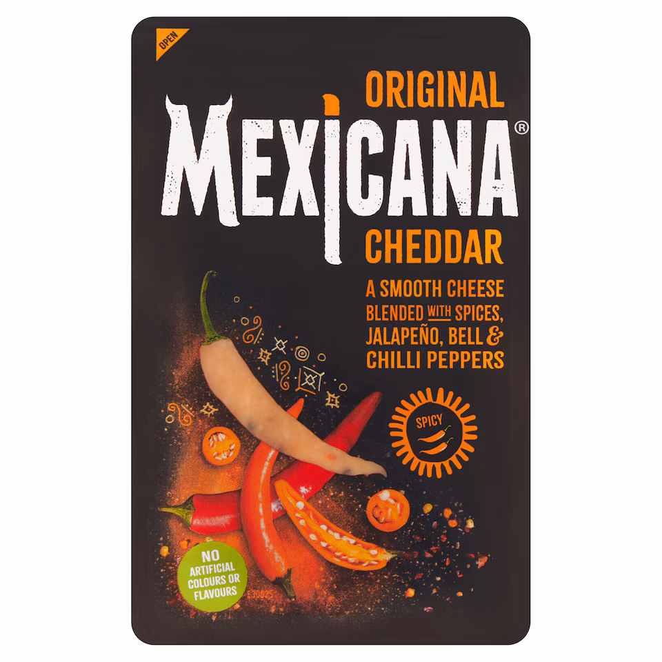 Mexicana Original Spicy Cheddar Cheese 185g