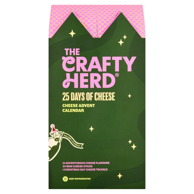The Crafty Herd Cheese Advent Calendar 400g