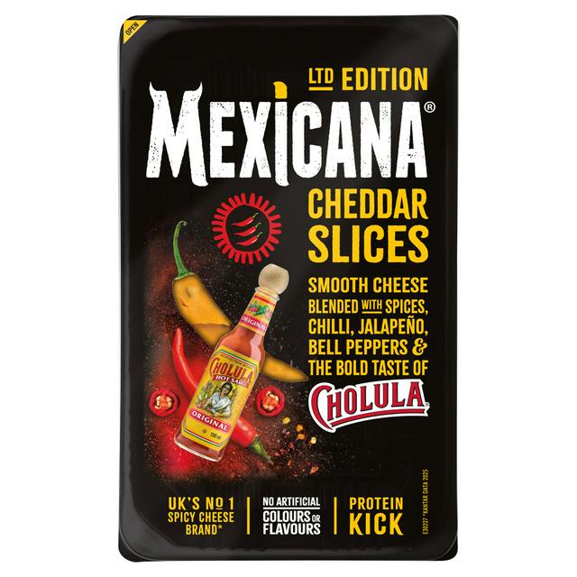 Mexicana 160g Cholula Cheddar Cheese Slices