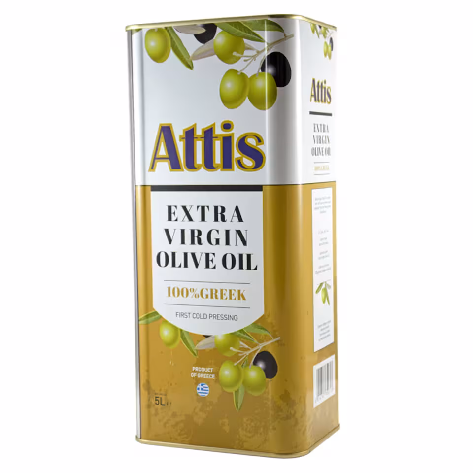 Greek Extra Virgin Olive Oil 5 Litres (Attis) | Multi