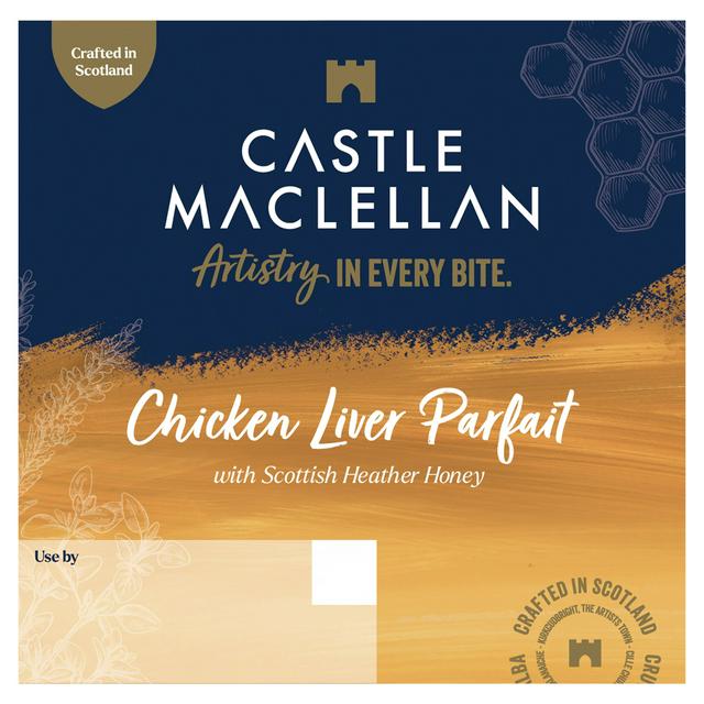 Castle MacLellan Chicken Liver Parfait with Scottish Heather Honey 100g