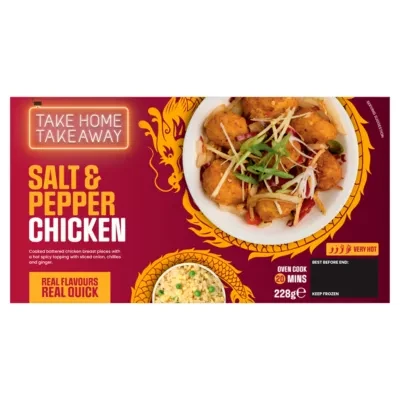 Take Home Takeaway Salt & Pepper Chicken 228g