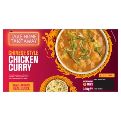 Take Home Takeaway Chinese Style Chicken Curry 350g
