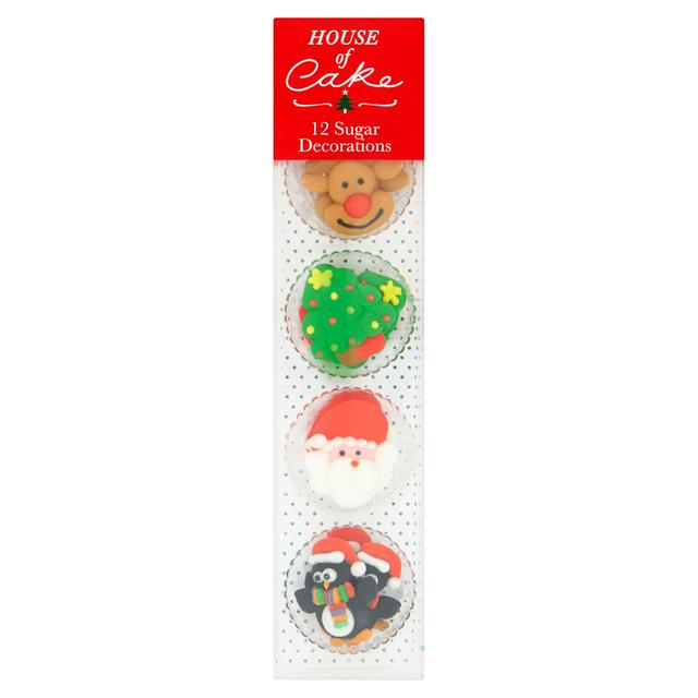 House of Cake Sugar Decorations x12