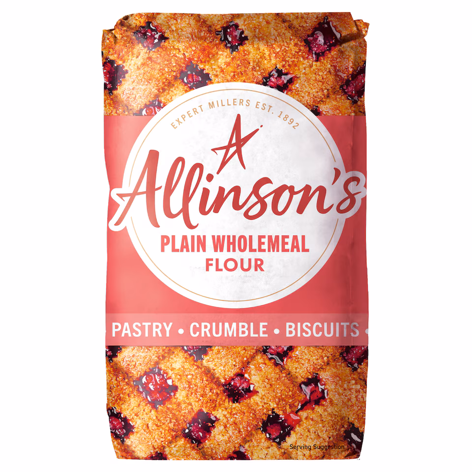 Allinson's Plain Wholemeal Baking Flour 1kg