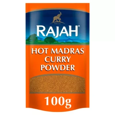 Rajah Hot Madras Curry Powder Spice Blend 100g