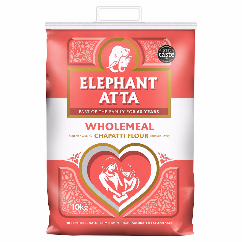 Elephant Atta Wholemeal Chapatti Flour 10kg