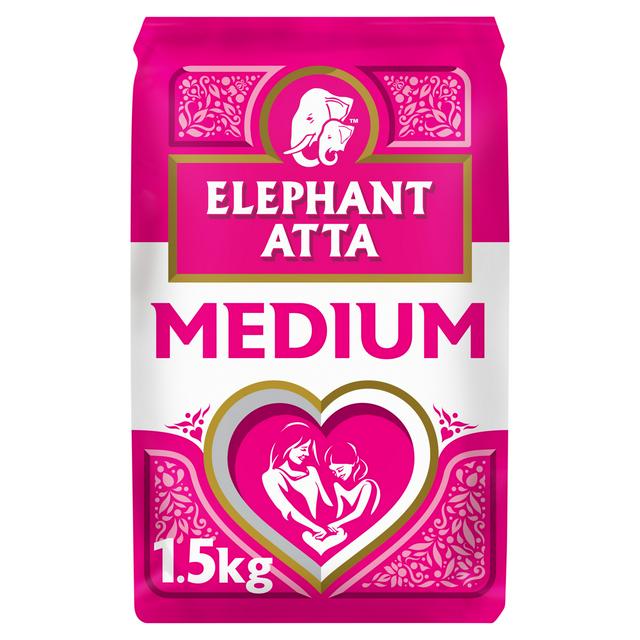 Elephant Atta 1.5kg Medium Chapatti Flour