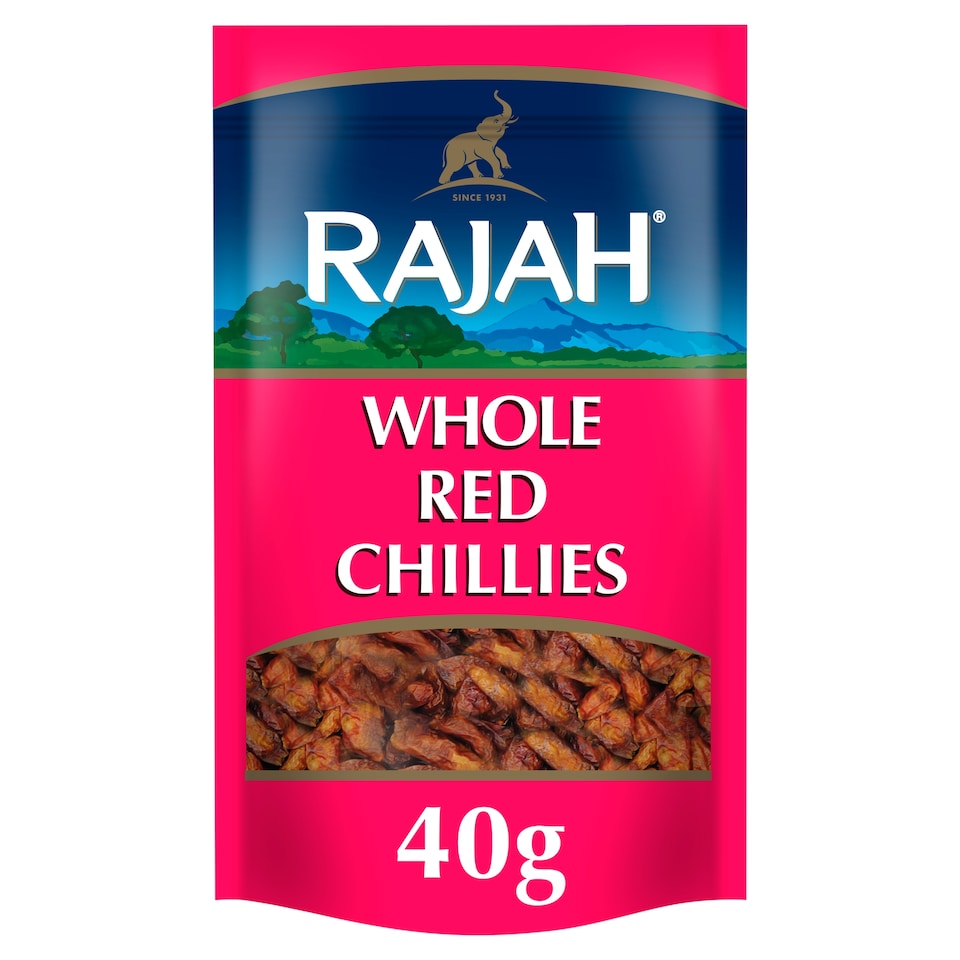 Rajah Whole Red Chillies 40g