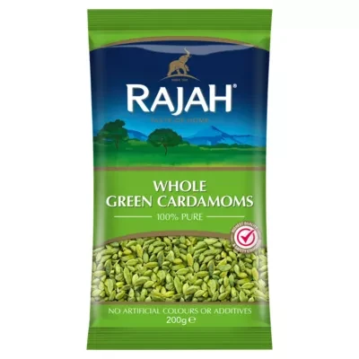 Rajah Whole Green Cardamoms 200g