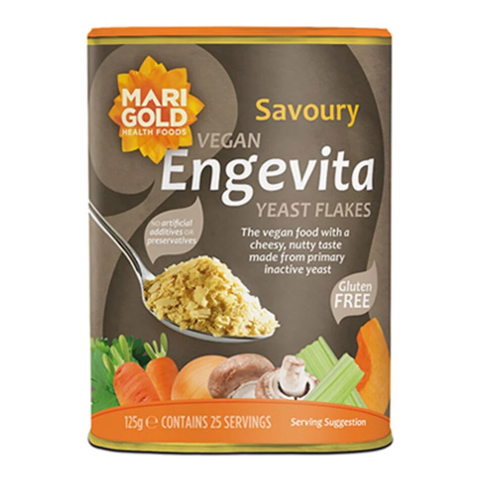 Engevita Protein & Fibre Yeast Flakes 100g (Marigold)
