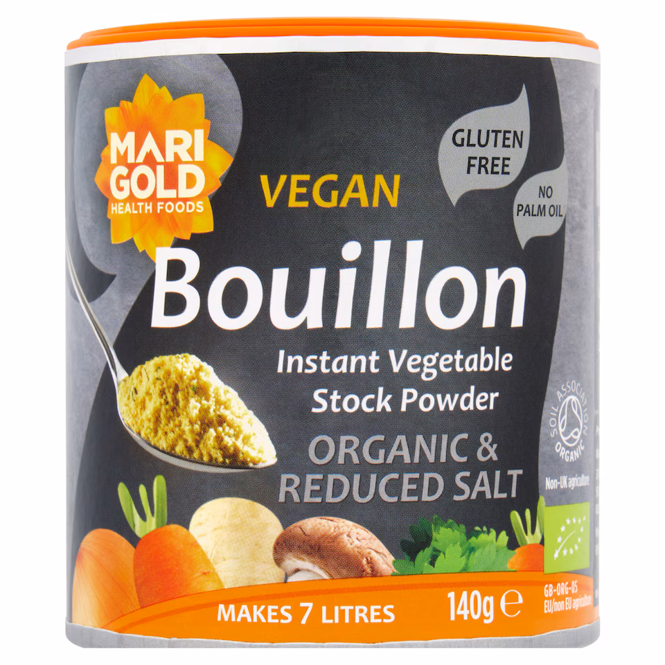 Marigold Organic Vegetable Vegan Bouillon Powder 140G