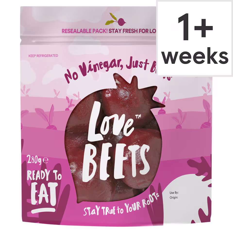 Love Beets No Vinegar Beetroot Pouch 280g