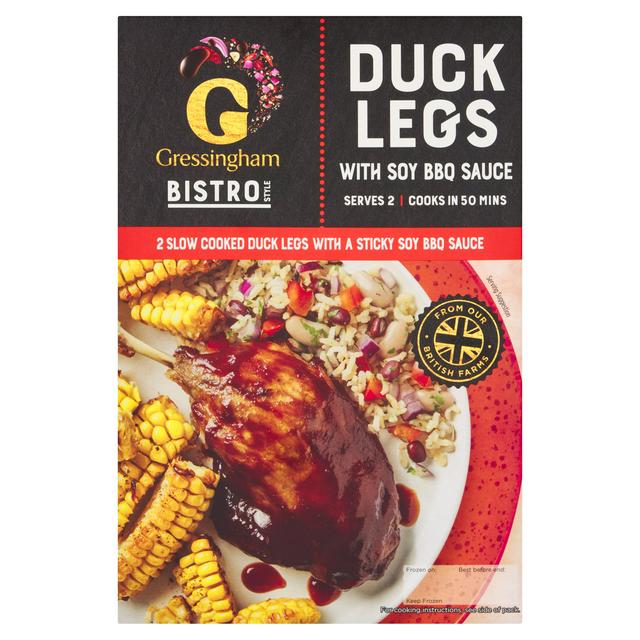 Gressingham Bistro Style Duck Legs with Soy BBQ Sauce 520g