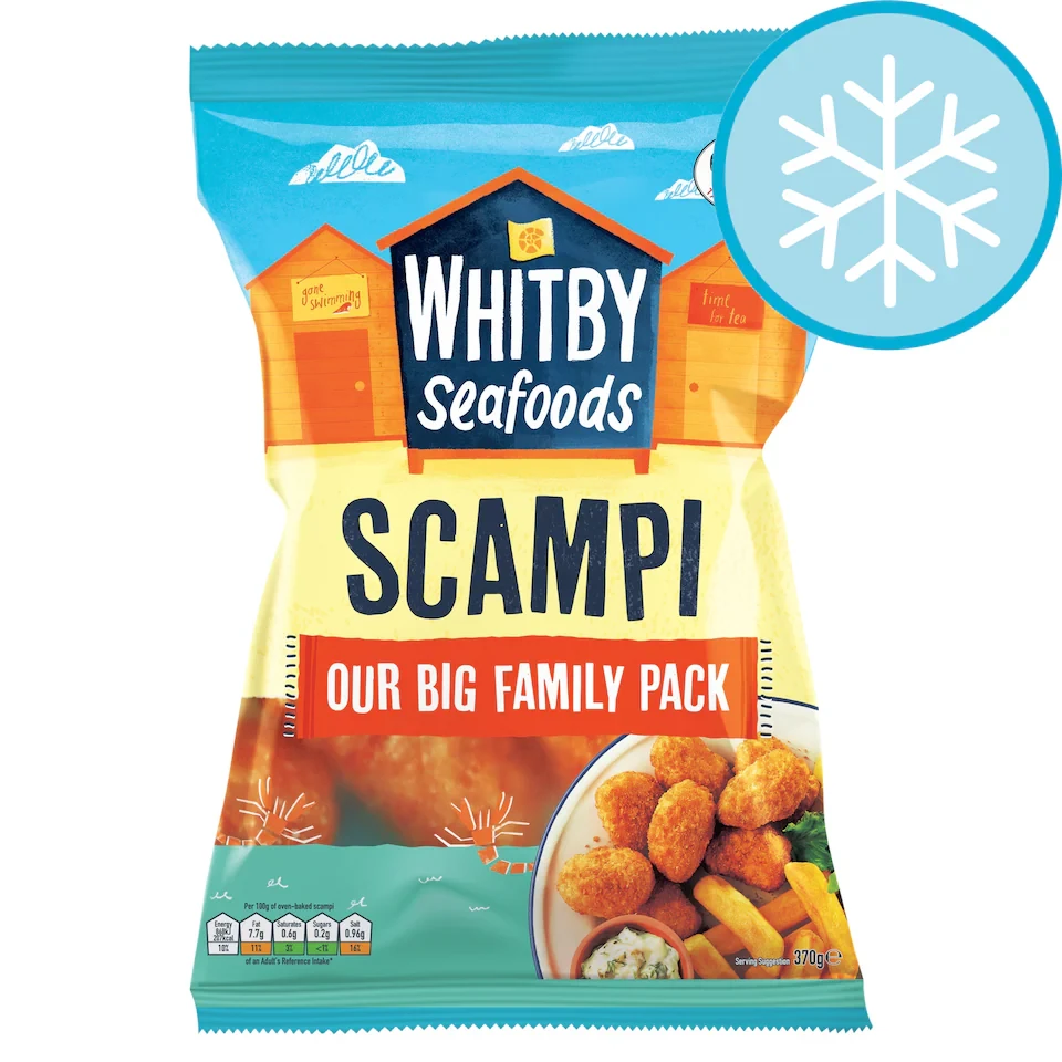 Whitby Seafoods Scampi 370G