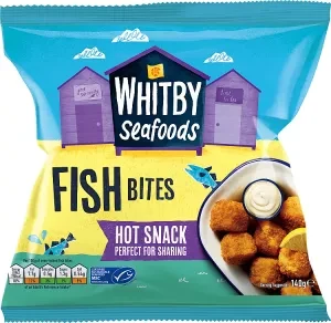 Whitby Seafoods Fish Bites 140g
