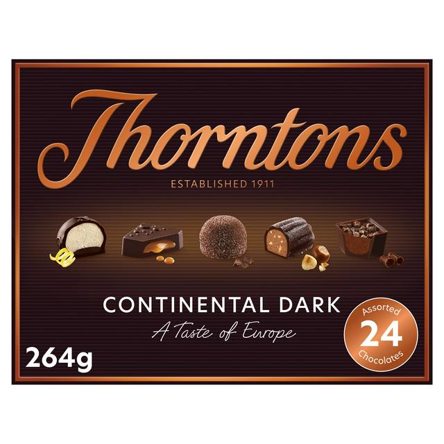 Thorntons Continental Dark Selection Gift Box 264g