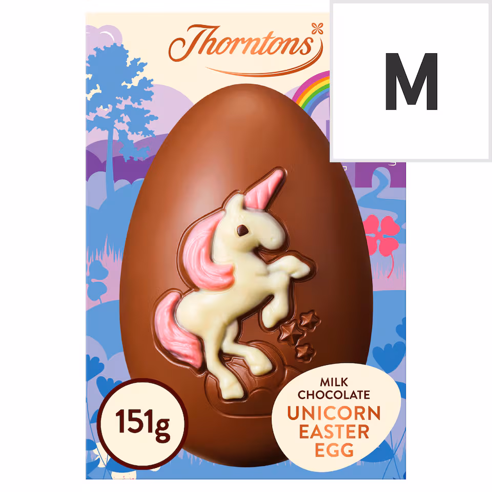 Thorntons Milk Chocolate Unicorn Egg 151G