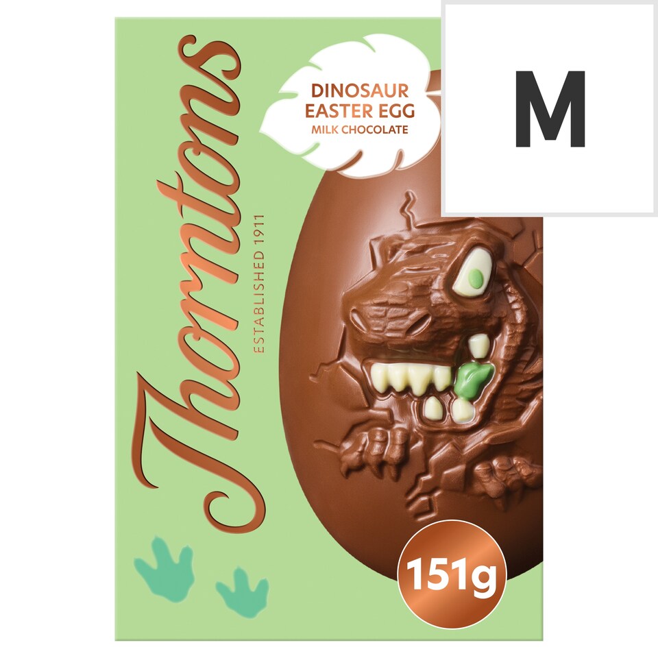 Thorntons Milk Chocolate Dinosaur Egg 151G