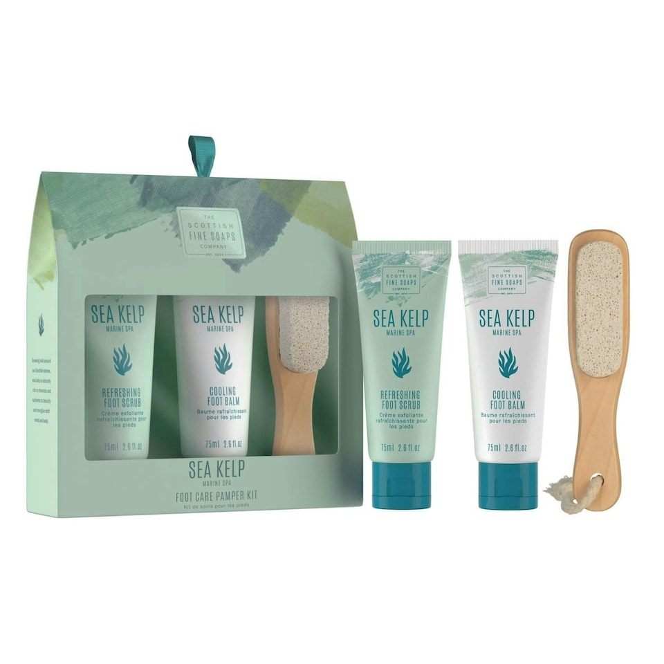 Scottish Fine Soaps Company Footcare Pamper Kit Sea Kelp