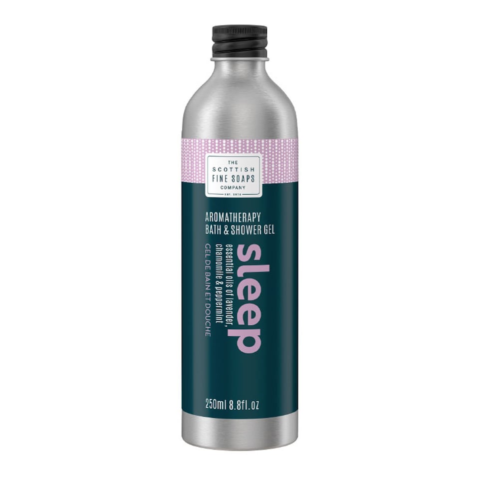 Scottish Fine Soaps Aromatherapy Sleep Bath And Shower Gel 250ml