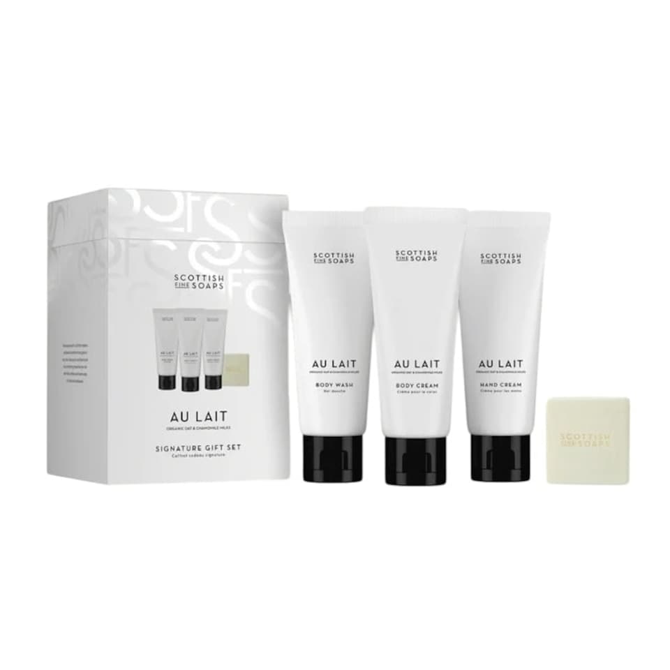 Scottish Fine Soaps Au Lait Signature Gift Set