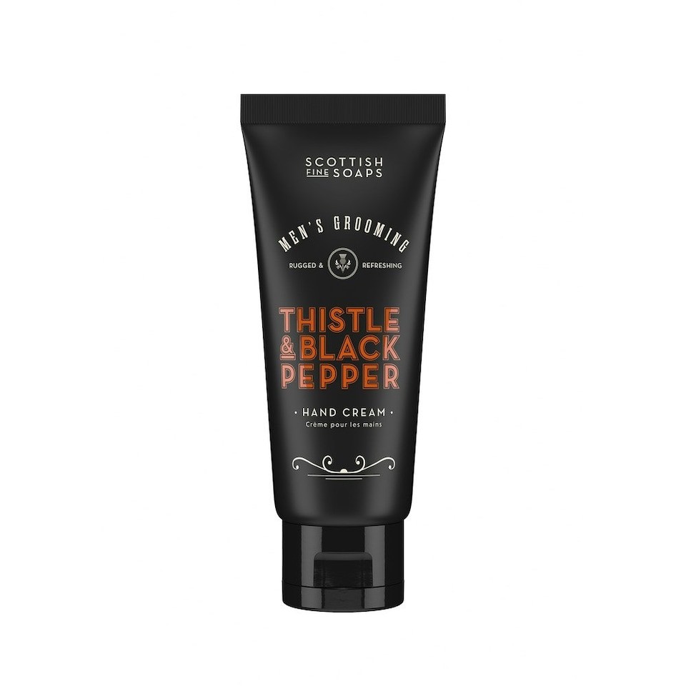 Scottish Fine Soaps Thistle & Black Pepper Men's Hand Cream