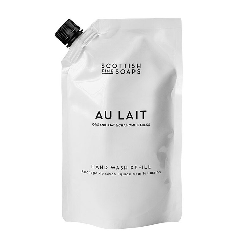 Scottish Fine Soaps Au Lait Hand Wash Refill 1.2ltr Pouch