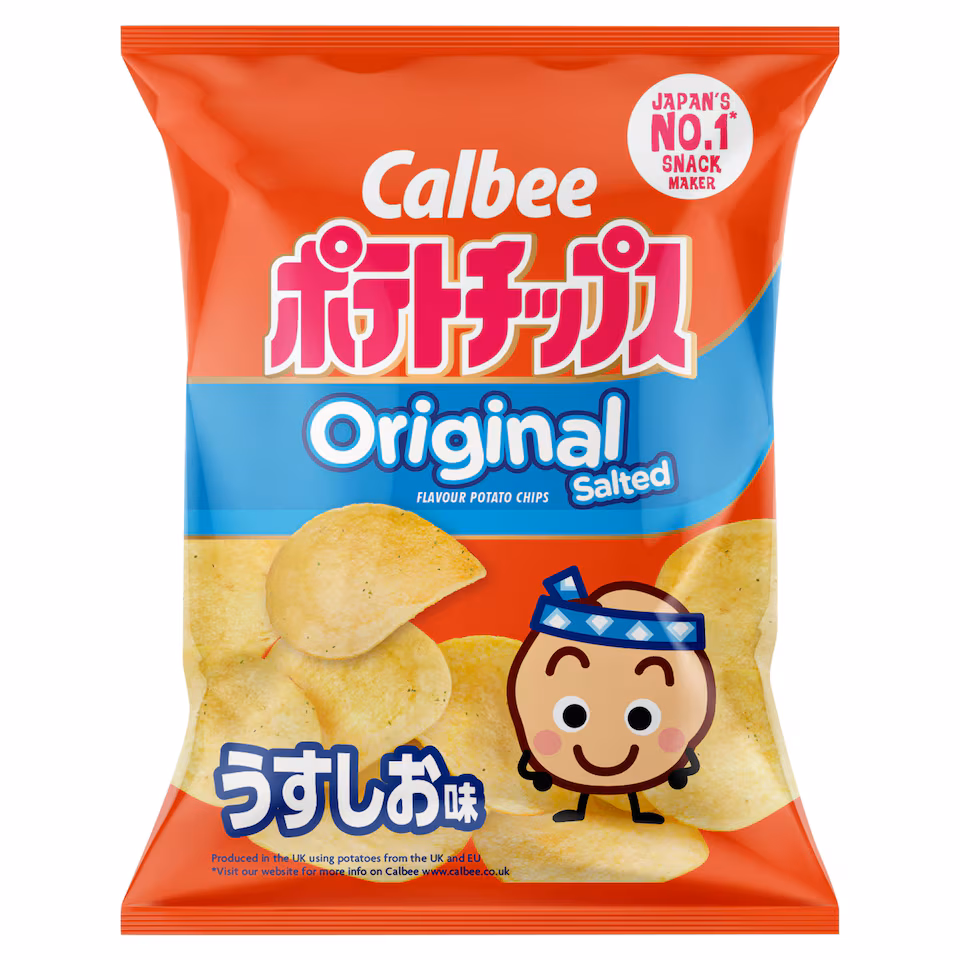 Calbee Original Salted Flavour Potato Chips 130g