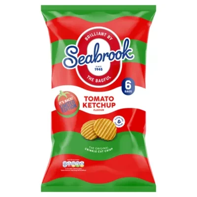 Seabrook Tomato Ketchup Flavour 6 x 25g