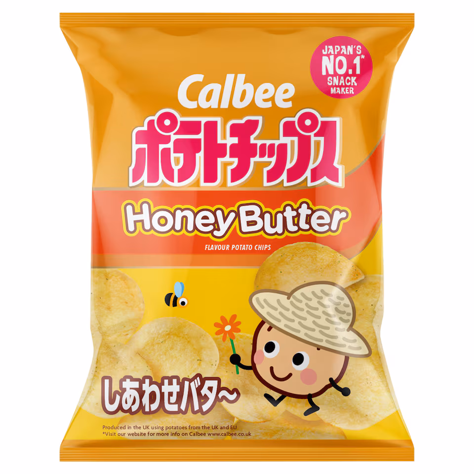 Calbee Honey Butter Flavour Potato Chips 130g