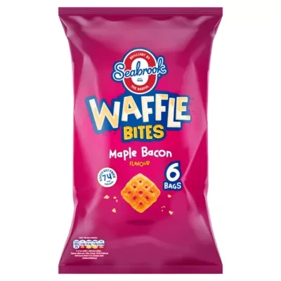 Seabrook Maple Bacon Flavour Waffle Bites 6 x 16g