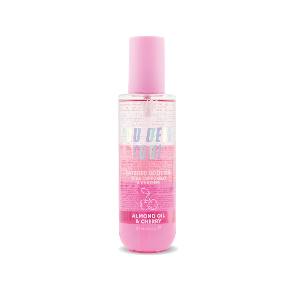 Yes Studio You Dew You! Almond Oil & Cherry Layered Body Oil 200ml