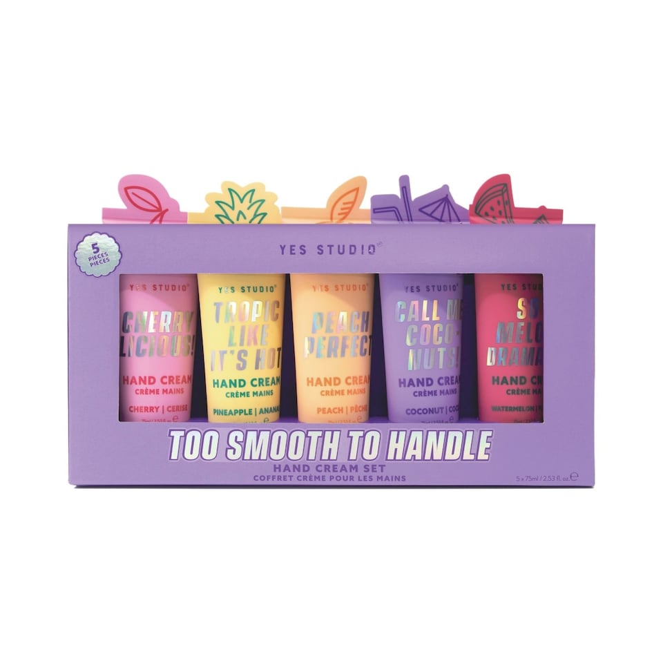 Yes Studio Too Smooth To Handle Hand Cream Gift Set 5x 75ml