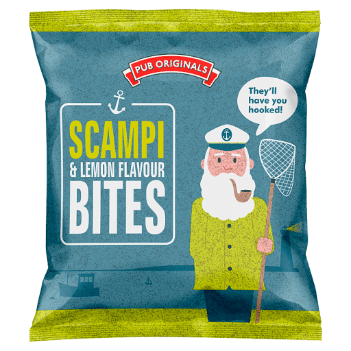 Pub Originals Scampi & Lemon Flavour Bites 40g