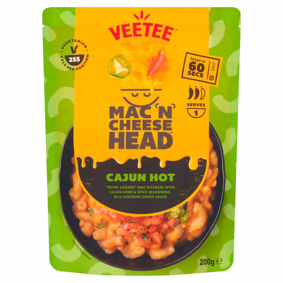 Mac N Cheese Head Cajun Hot 200g
