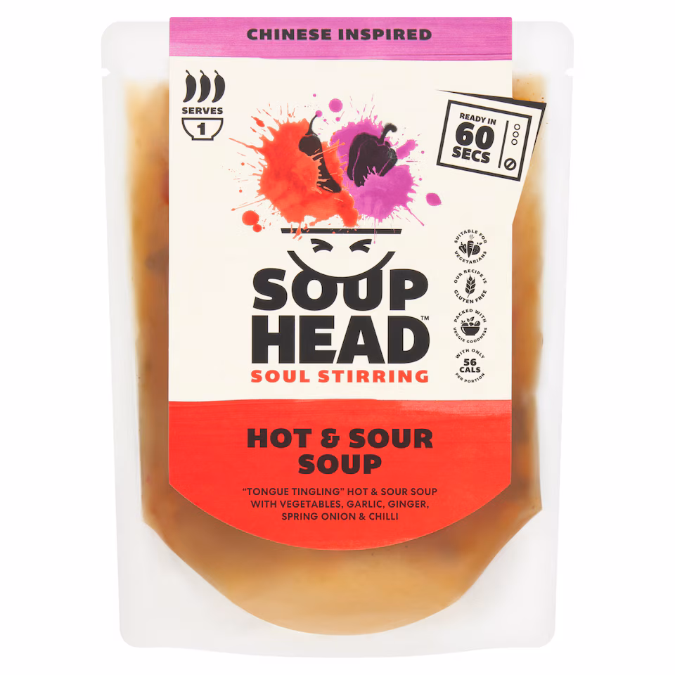 Soup Head Chinese Inspired Hot & Sour Soup 300g