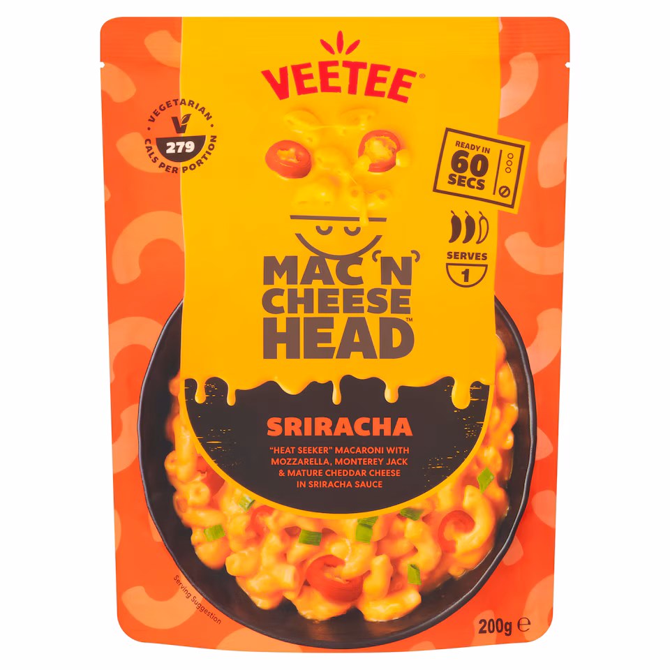 Mac 'N' Cheese Head Sriracha Macaroni & Cheese 200g