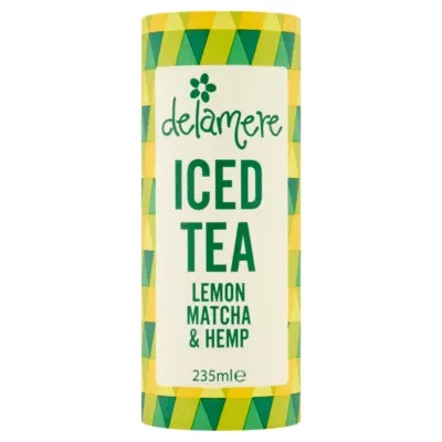 Delamere Lemon Matcha & Hemp Iced Tea 235ml