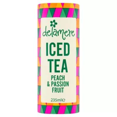 Delamere Iced Tea Peach & Passion Fruit 235ml