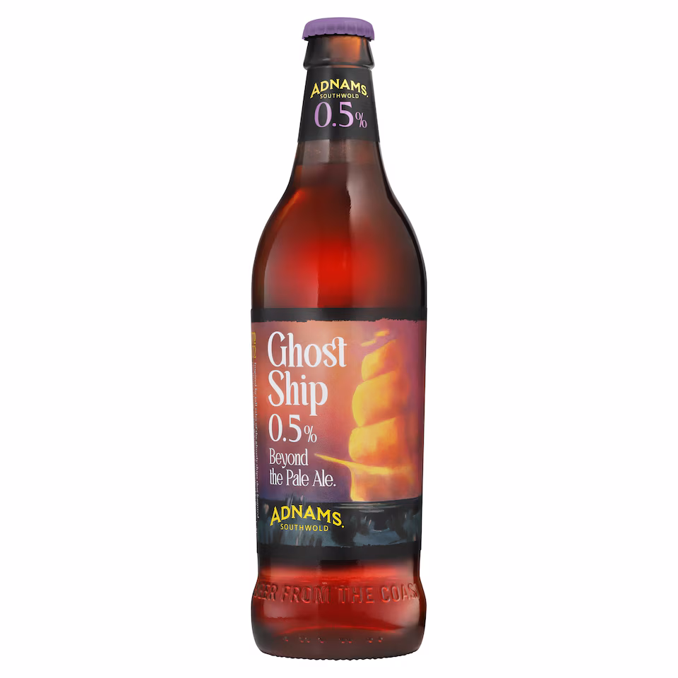 Adnams Ghost Ship Bottle Beer 0.5% 500Ml