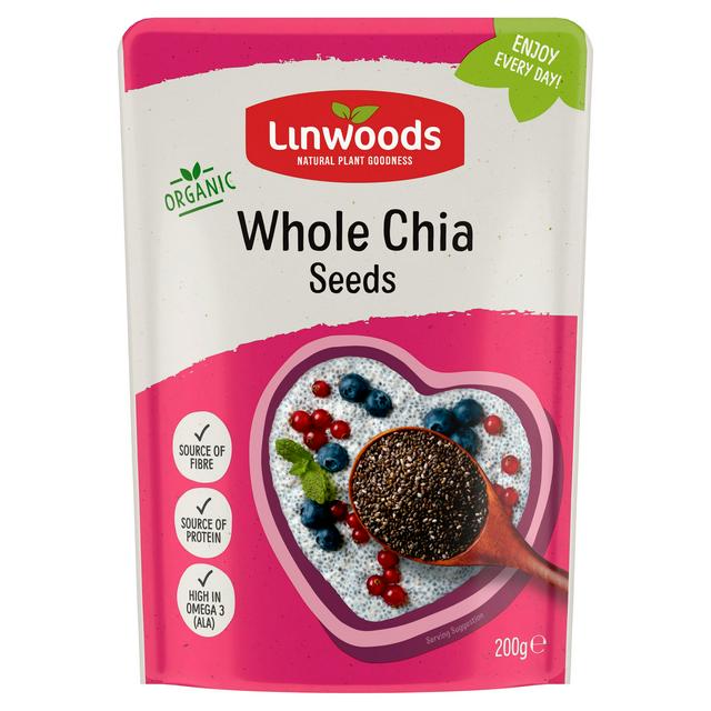 Linwoods Organic Whole Chia Seeds 200g