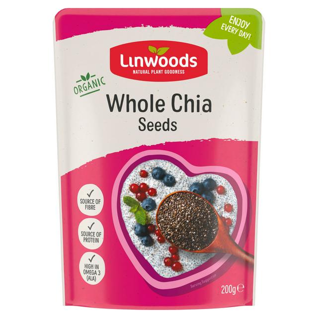 Linwoods Organic Whole Chia Seeds 200g