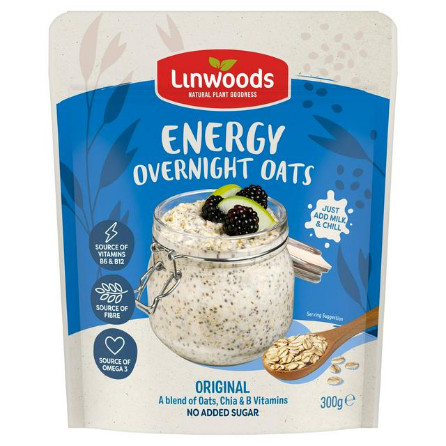 Linwoods Original Energy Overnight Oats 300g