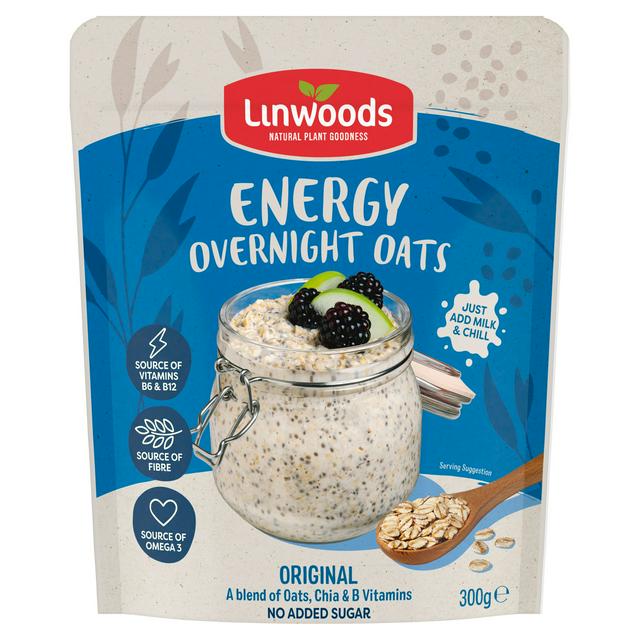 Linwoods Original Energy Overnight Oats 300g