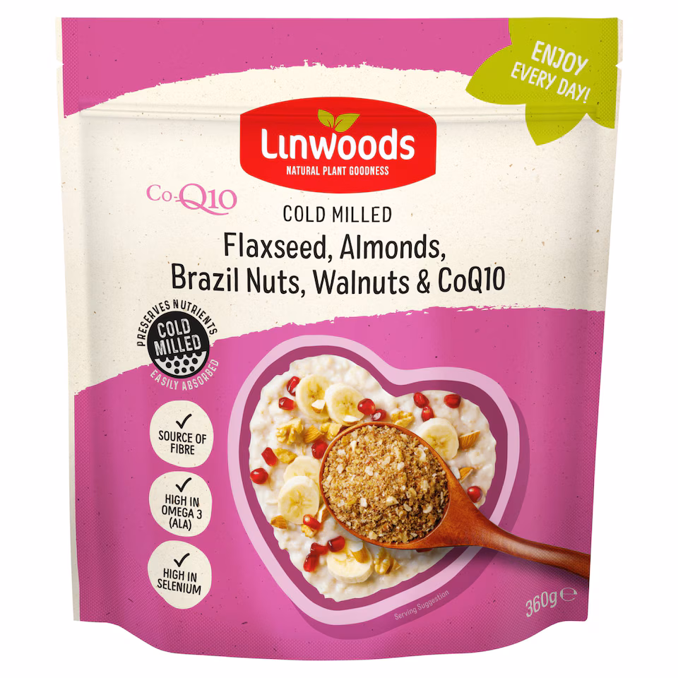 Linwoods Milled Flax, Nuts & Q10 360G