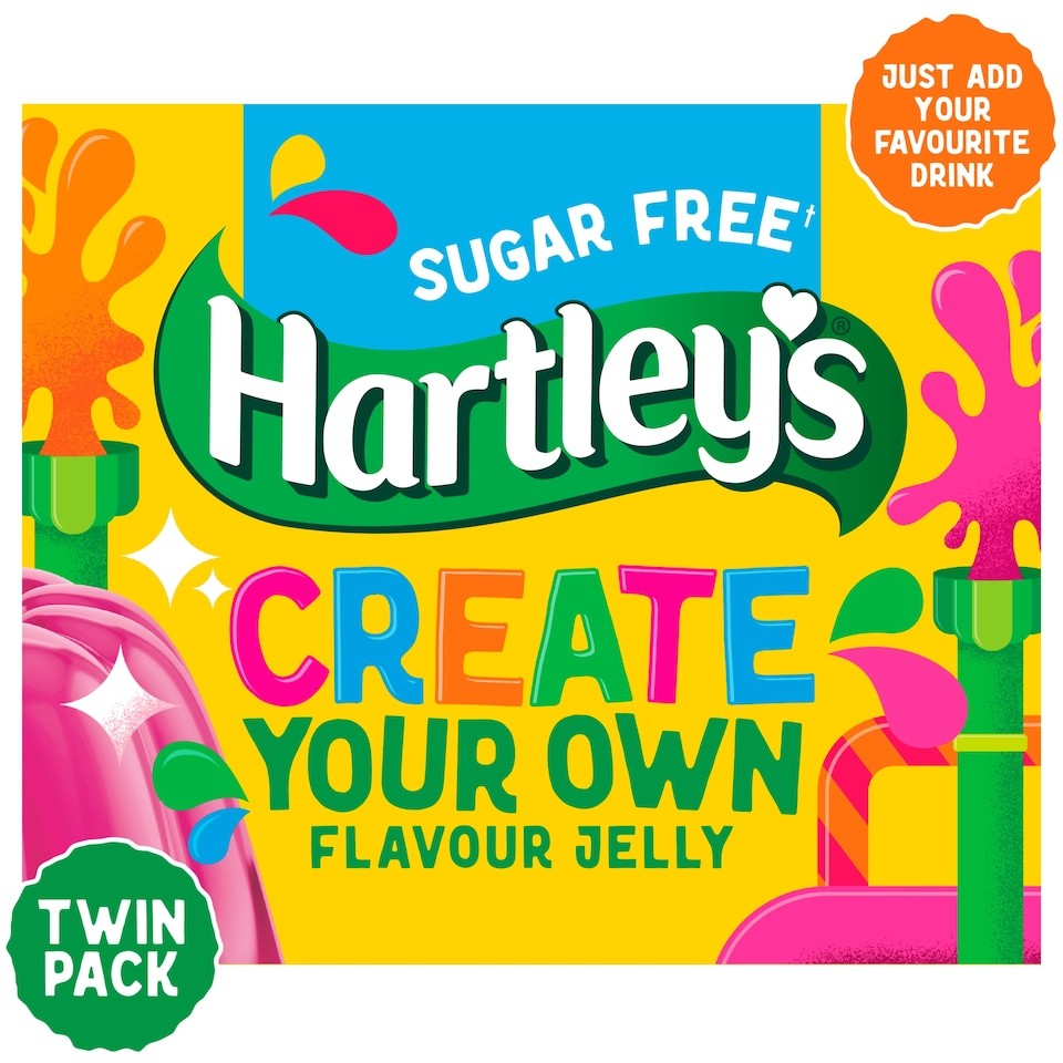 Hartley's Create Your Own Flavour Crystal Jelly 23g