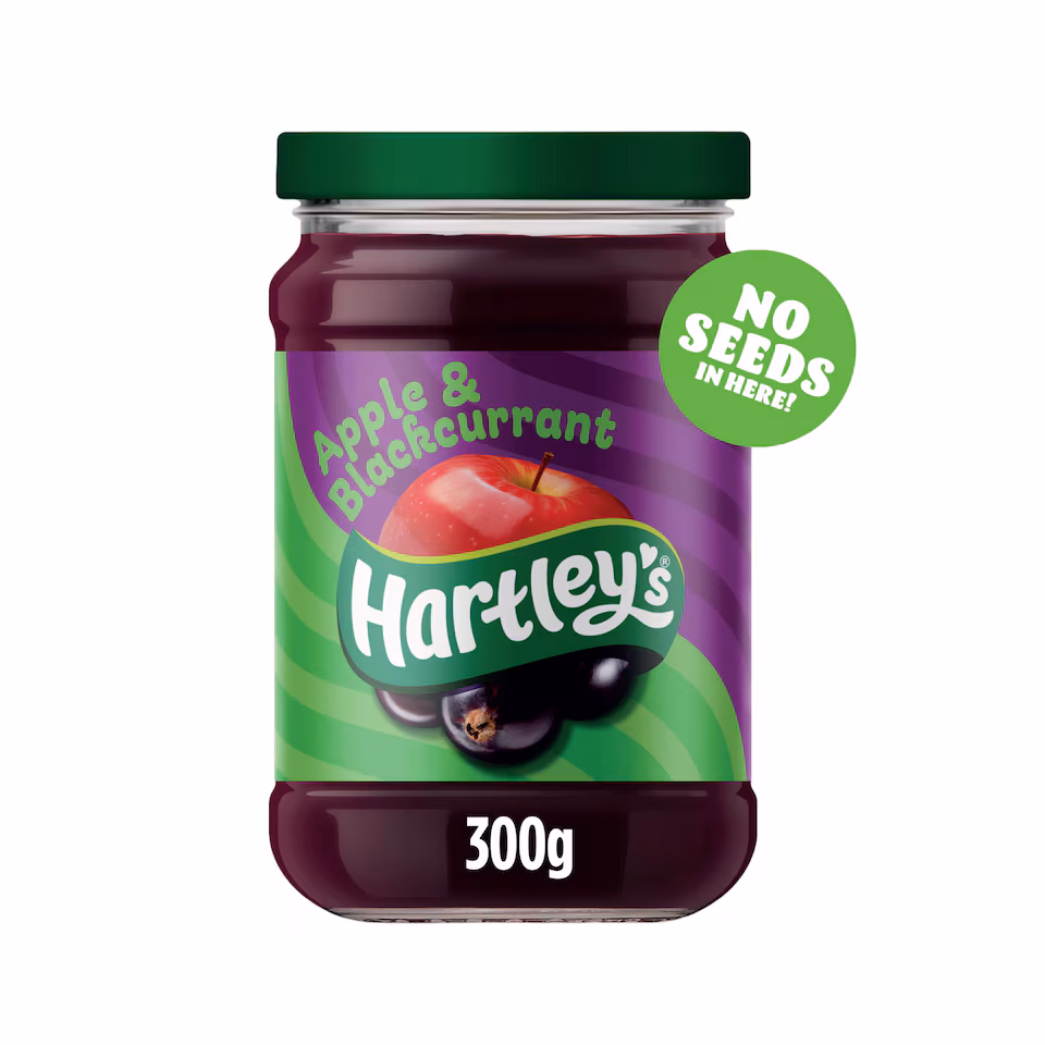 Hartley's Seedless Blackcurrant & Apple Jam 300g